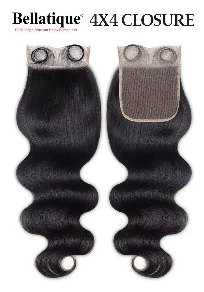 Brazilian Body Wave 4x4 HD Closure