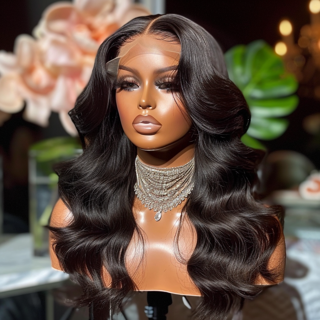 HD Oceanic Body Wave 13x4 Lace Front Wig