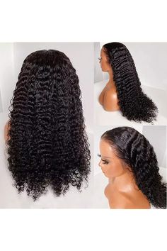 HD Divine Depth Deep Wave 13x4 Lace Front Wig