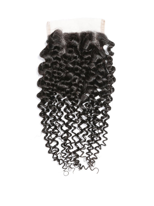 Brazilian Kinky Curly 4x4 Closure